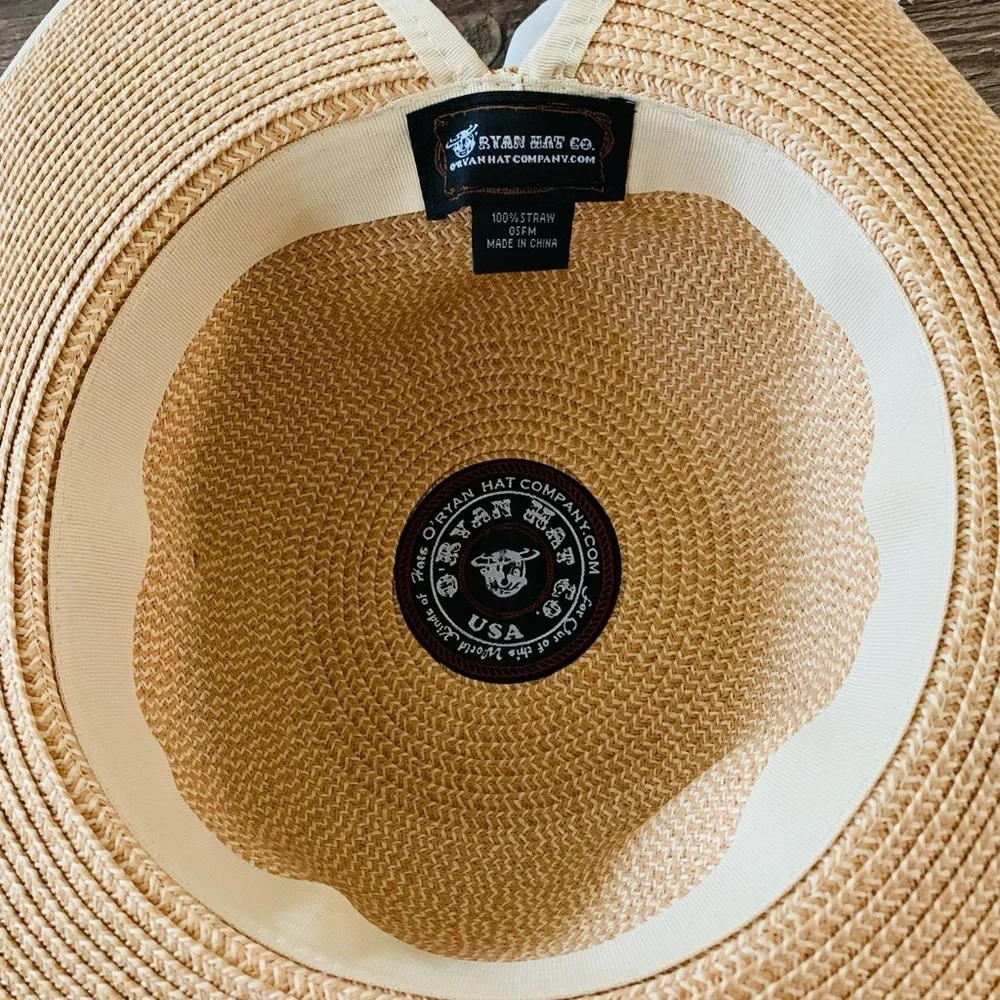 O’Ryan 100% straw hat